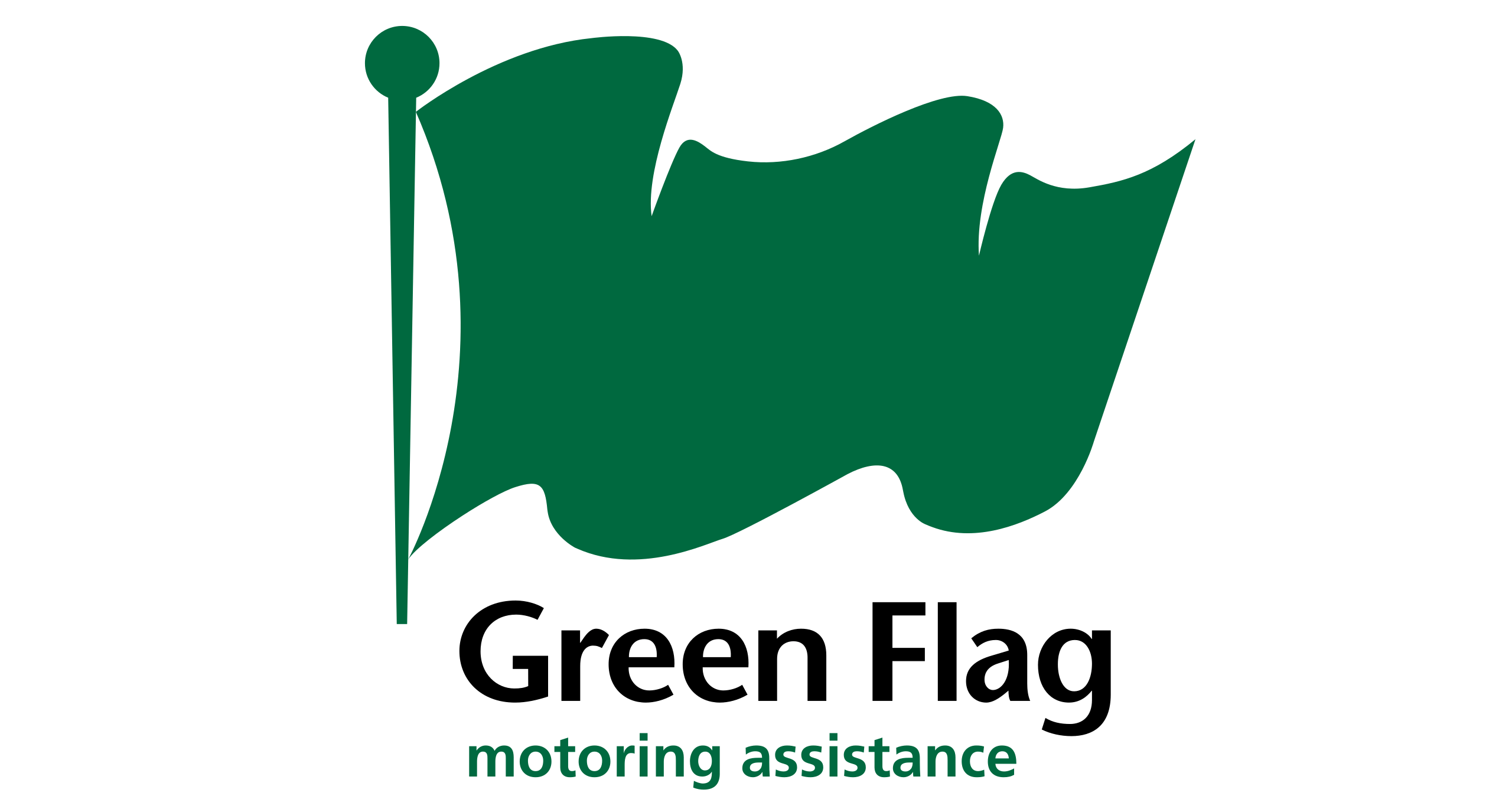 Green  flag logo