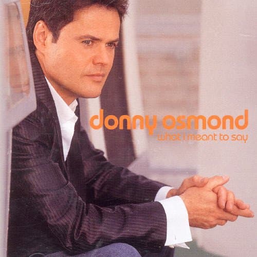 Donny Osmond, What I Meant to Say