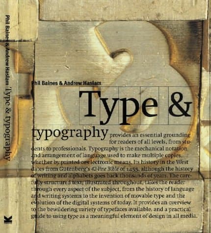 Phil Baines,Andrew Haslam, Type and Typography