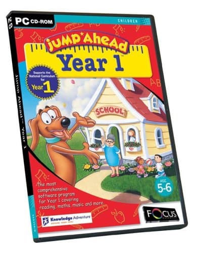 Jump Ahead Year 1 Reading & Maths (DVD case)