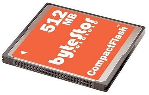 ByteStor 512Mb Compact Flash Card