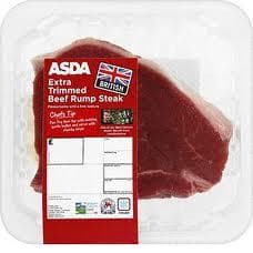 Asda Rump Steak