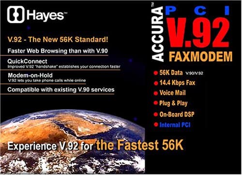 Zoom Telephonics Hayes Accura V92 PCI