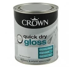 Crown Quick Dry Gloss Paint