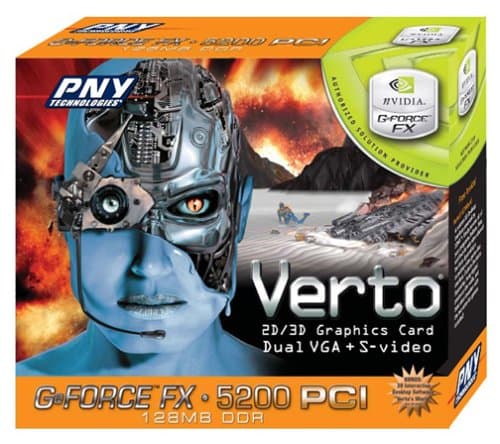 PNY Nvidia GeForce FX5200 Graphic Card