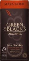Green & Blacks Fair Trade Maya Gold Organic Chocolate