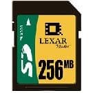 Lexar 256Mb SD Card