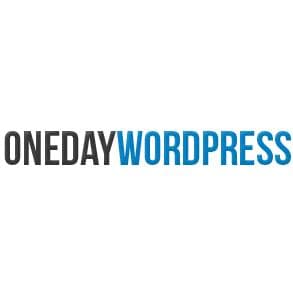 One Day Wordpress - www.onedaywordpress.com