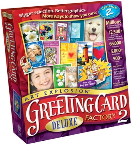 Greeting Card Factory 2.0 Deluxe