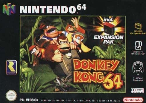 Donkey Kong 64 With Expansion Pak