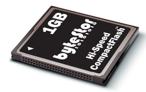 ByteStor Hi-Speed 40x 1GB Compact Flash Card