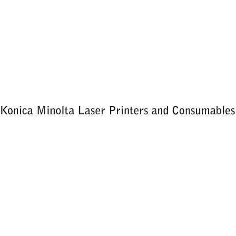 Konica Minolta Laser Printers and Consumables - www.konicaminolta.uk.com