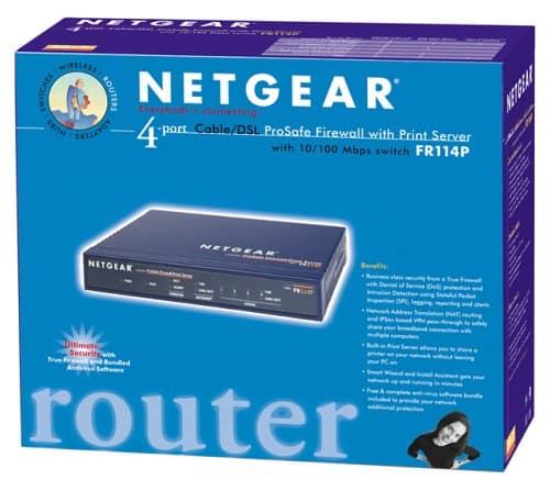 NetGear FR114P Router