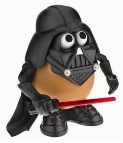 Hasbro Playskool Mr Potato Head Darth Tater