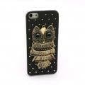 PDN CASE iPhone 5 Handmade Crystal 3D Owl Hard Shield (Open Face)