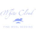 White Cloud Trading Sage Angora Wool Blanket