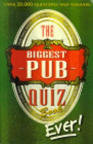 Roy Preston, Sue Preston, The Biggest Pub Quiz Book Ever