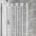 Manhattan M3 Swiftseal 5 Panel Folding Bath Shower Screen