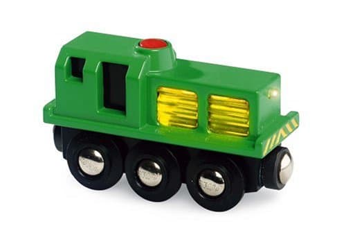 BRIO Wooden Railway System: Lights & Sound Diesel Engine