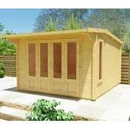 Dunster House Auval 400 Log Cabin