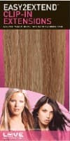 Lovehairextensions EASY2EXTEND Clip in human hair extensions