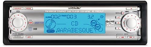 Sony CDX-MP80 MP3 CD Tuner
