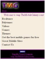 THe Mobile Galaxy http://wap.themobilegalaxy.com/index.wml