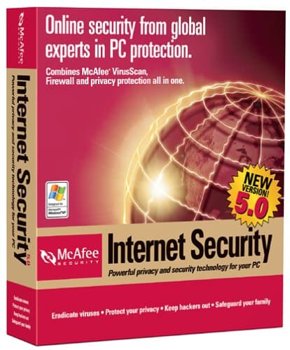 Internet security 5.0 - McAfee