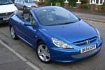 Peugeot 307 CC 2.0 16v (180bhp)