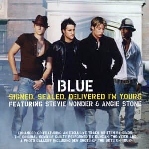 Blue Feat. Stevie Wonder & Angie Stone, Signed, Sealed, Delivered