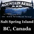 Salt Spring Island, B.C. Mountain Aerie Retreat
