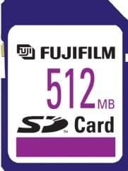 Fuji 512Mb SD Card