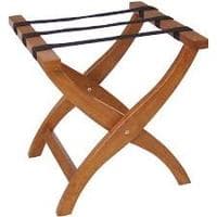 Bolero Folding Wooden Suitcase Stand