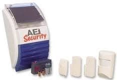 AEI Security Solar Powered Wire Free Burglar Alarm SG1100