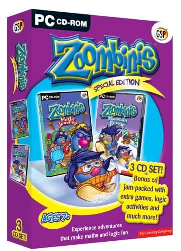 Zoombinis Special 2 CD Pack (Maths Journey, Mountain Rescue & Games)