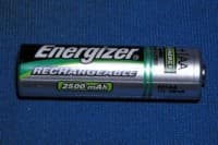 Energizer AA size 2500mAH NiMH
