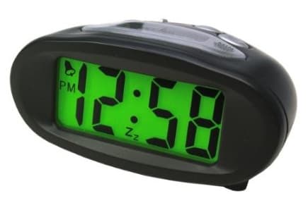 Acctim 14193 Eclipse Solar Dual Power Alarm Clock