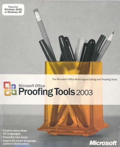 Office Proofing Tools 2003