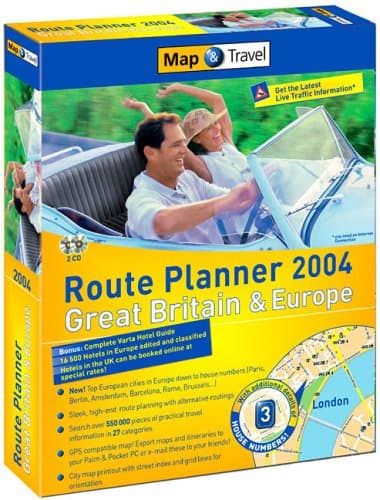 Map & Travel Great Britain and Europe 2004