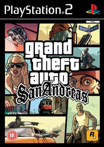 Grand Theft Auto GTA  San Andreas (PS2)