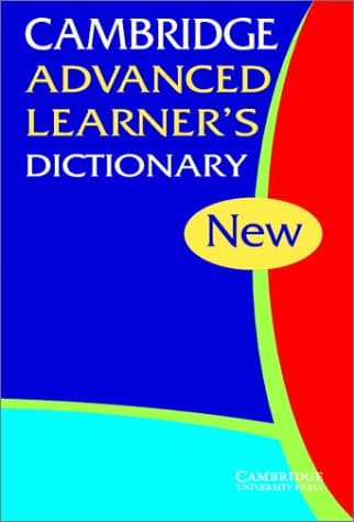 Cambridge University Press, Cambridge Advanced Learner's Dictionary