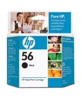 HP 56 Black Ink Cartridge - (C6656AE)